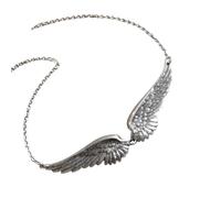 YROHGKPN Élégant pendentif à plumes, bijou déclarant pour | Élégant pendentif en plume, chaîne de clavicule légère et confortable pour les vêtements de tous les jours