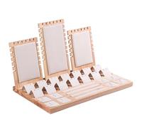 YROHGKPN Élégant présentoir à bijoux pratique Compartiments réglables Plateau Organisateur Plateau pour les amateurs Boîte de collection