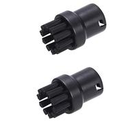 YROHGKPN Embout rond pour enlever la poussière pour la maison, tête de brosse puissante, buse vapeur, aspirateur, pièce de nettoyage, filtre, buse à poussière, tube flexible