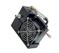 YROHGKPN Ensemble de refroidissement à eau miniature pour ordinateurs portables et appareils mobiles, réduction efficace de la chaleur, fonctionnement silencieux, installation facile, refroidissement