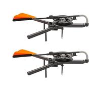 YROHGKPN Équipement de pêche - Indicateurs de frappe - Canne à glace - Accessoire de marquage avec bâtons - Drapeaux d'hiver