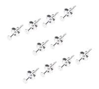 YROHGKPN Fermoirs de boucle d'oreille de sécurité à visser - Connecteur de poteau pratique avec fixations de verrouillage - Fermoirs pour boucles d'oreilles, m, comme décrit