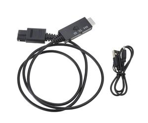 YROHGKPN Fiche N64 vers fiche compatible pour / / N64 720P 1080P Câble adaptateur câble compatible câble de liaison