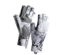 YROHGKPN Gants de pêche respirants sans doigts pour escalade, randonnée, cyclisme, aviron