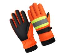 YROHGKPN Gants de protection pour temps froid avec isolation thermique imperméable pour le travail et les loisirs activités hivernales. Gants de travail