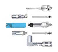 YROHGKPN graisseurs et pointes pour injection dans les joints unidirectionnels scellés, ajustement articulé à 90 degrés, lubrification de précision à l'aiguille