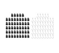 YROHGKPN Grands crochets en S résistants à la rouille et robustes pour suspendre des plantes, des branches, des nichoirs, des jardins, des sacs à vêtements d'intérieur et d'extérieur