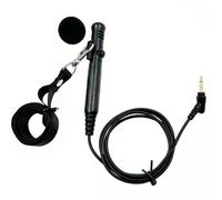 YROHGKPN Guide de voyage Microphone de cou portable avec prise 3,5 mm et bouton d'alimentation Câble de 1 m pour amplificateurs Micro filaire Microphone chantant