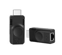 YROHGKPN HDTV Extender Adaptateur vers RJ45-Ethernet Réseau Convertisseur Diviseur de Câble 1080P 60M pour Consoles de Jeux Vidéo Extender