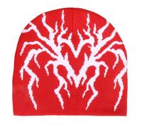 YROHGKPN Historic Year 2000 Manner Brown Recluse Heart Weave Cap Soft Acrylique Tissu Hip Hop Accessoire pour Hommes Femmes Jeunes Unisexe Respirant Streetwear Cap, Rouge, Taille unique