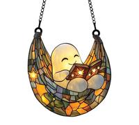 YROHGKPN Illusions régulières avec des traits structurés rapides, parfait pour les fenêtres, les portes, les murs, décoration à thème AllSaintsEve, robe en acrylique et métal