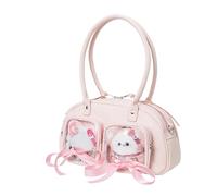 YROHGKPN Itabag Sac à bandoulière mignon et cool Transparent Itabag Messengers Sac à bandoulière tendance Sac à dos Ita Sac à bandoulière Messenger Sac à bandoulière, a