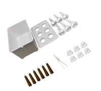 YROHGKPN Jardinière hydroponique peu encombrante en plastique, vue transparente pour les petits espaces et boîte de jardin pour les débutants