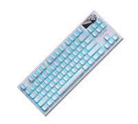 YROHGKPN Jeu de clés mécaniques personnalisables avec contour, accord de modification compatible Hot Swap, code éclairci latéralement, Fables et angles de frappe ergonomiques, Plan Play, jeu de clés