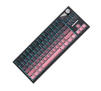 YROHGKPN Jeu de clés mécaniques personnalisables avec contour, accord de modification compatible Hot Swap, code éclairci latéralement, Fables et angles de frappe ergonomiques, Plan Play, jeu de clés
