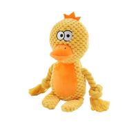 YROHGKPN Jouet à mâcher durable en peluche pour chien avec bruit couineur pour engager un jeu amusant et des soins dentaires facile à nettoyer à la main jouet pour soulager l'ennui du chien