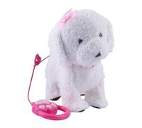 YROHGKPN Jouet électrique créatif pour chien en peluche avec action de simulation pour le plaisir social et éducatif