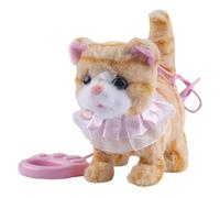 YROHGKPN Jouet électronique pour animaux de compagnie pour enfants avec enregistrement vocal télécommandé et son lumineux réaliste pour les tout-petits qui apprennent à ramper et à marcher