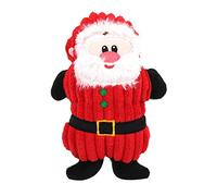 YROHGKPN Jouet interactif à mâcher en peluche pour chiens de petite et moyenne taille - Père Noël / cerf / ours / bonhomme de neige