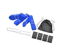 YROHGKPN Kit de marquage pour limites de terrain de beach-volley avec clous de sol, marquage de sangle pour terrains de jeux avec clous de sol