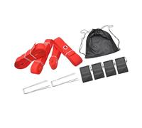 YROHGKPN Kit de marquage pour limites de terrain de beach-volley avec clous de sol, marquage de sangle pour terrains de jeux avec clous de sol