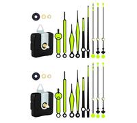 YROHGKPN Kits de mécanisme d'horloge à quartz, mécanismes muraux de rechange à piles, pièces de rechange pour pièces de rechange à faire soi-même