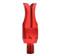 YROHGKPN Lanceur de canne à pêche avec filetage de 8 mm, barres en aluminium, lanceur, équipement de pêche en rivière