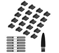 YROHGKPN Le kit d'entretien indispensable pour téléphone comprend un bouchon anti-poussière USB C et une protection de grille d'appel, une base en papier, des bouchons de trou de charge pour des