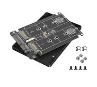 YROHGKPN Les convertisseurs PCB NGFF SATA3.0 et MSATA vers SATA3.0 permettent 2 lecteurs sur les anciens ordinateurs et systèmes NAS