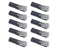 YROHGKPN Lot de 10 connecteurs à fil unique avec boucle de verrouillage, remplacement rapide du câble de connexion, installation facile, connecteur à fil unique avec boucle de verrouillage