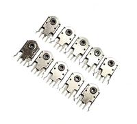 YROHGKPN Lot de 10 mécanismes jaunes de 10 mm pour souris G102 G304 G305 KINZU V1 Smooth Control