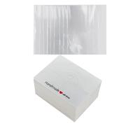 YROHGKPN Lot de 100 cartes d'affichage pour bracelet de 8 x 6 cm, avec amour, imprimées, cartes en papier kraft, étiquettes suspendues, emballage en carton pour bijoux, taille unique, comme décrit