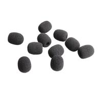 YROHGKPN Lot de 100 protections de microphone professionnelles en mousse, filtre anti-bruit coupe-vent pour casques K9