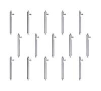 YROHGKPN Lot de 15 goupilles de réparation pour bracelet - Accessoires de rechange - En acier inoxydable, 12 mm