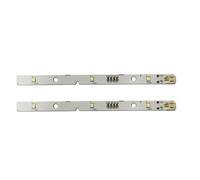 YROHGKPN Lot de 2 bandes lumineuses LED Module platine pour éclairage intérieur de réfrigérateur, restauration de la luminosité MDDZ162A 1629348 1529227 LED pour réfrigérateur