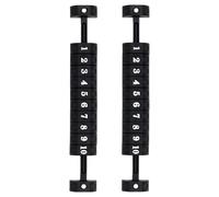 YROHGKPN Lot de 2 compteurs de baby-foot, de hockey, de hockey, accessoires de tableau de score