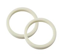 YROHGKPN Lot de 2 joints d'éponge pour vélo, huile, poussière, scellé, ensemble de mousse, joint, rondelle, joint anti-poussière, accessoires de vélo, blanc, 1 paire, scellé