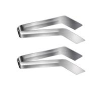 YROHGKPN Lot de 2 pinces de transplantation en acier inoxydable pour plantes - Pince de jardin pour réduire les dommages aux racines