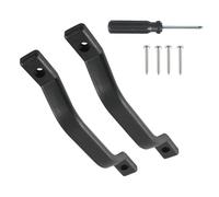 YROHGKPN Lot de 2 poignées d'assistance antidérapantes pour porte extérieure de 24 cm