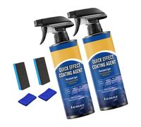 YROHGKPN Lot de 2 produits de protection de surface de voiture PTFE - Technologie de revêtement améliorée - Solution anti-décoloration pour l'entretien des véhicules - Cire de voiture durable avec
