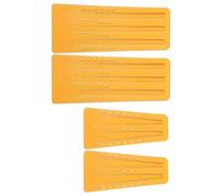 YROHGKPN Lot de 4 cales de bûcheron professionnelles avec pointes pour abattre les arbres en toute sécurité et protection contre les tronçonneuses
