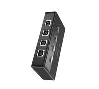 YROHGKPN Lot de 4 connecteurs USB 2.0 fins pour imprimante d'ordinateur avec affichage immédiat de l'état LED pour transfert de fichiers rapide