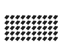 YROHGKPN Lot de 50 étuis de protection pour port de charge USB C pour téléphone et tablette - Bouchons anti-poussière en silicone - Bouchons anti-poussière en silicone étanches