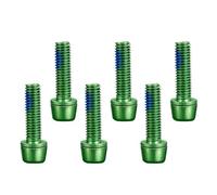 YROHGKPN Lot de 6 vis d'étrier de frein pour VTT - Support en alliage pour le porte-bouteille - Vis de potence simples - Vis de potence en acier