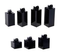 YROHGKPN Lot de 7 présentoirs à bijoux robustes en acrylique pour bagues au design élégant pour la vente au détail