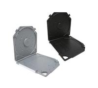 YROHGKPN Mallette de rangement professionnelle pour rouleaux de cassette ouverte de 7 pouces avec poignée de transport pour une utilisation en studio noir gris planificateur portable