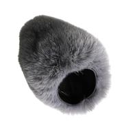 YROHGKPN Manchon de microphone à condensateur, couverture de pare-brise moelleuse en peluche, améliore l'enregistrement vocal, minimise le bruit, microphone coupe-vent manchon coupe-vent