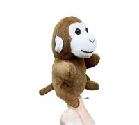 YROHGKPN Marionnette à doigt de dessin animé Jouet en peluche douce pour liens familiaux Jeu de rôle interactif Raconter des histoires Jouet d'activité Marionnette à doigts