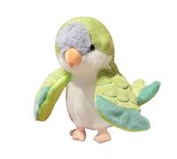 YROHGKPN Marionnette à main en forme de perroquet, jouet éducatif pour raconter des histoires, compétences sociales et jeux de rôle créatifs, marionnette en peluche pour enfants