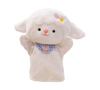YROHGKPN Marionnette interactive en peluche pour personnage animal doux favorise l'imagination préscolaire jouet de poupée